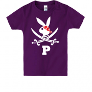 Детская футболка Пират плейбой