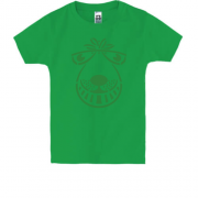 Детская футболка с мордочкой собаки