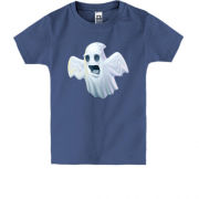 Детская футболка с летающим призраком