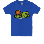 Детская футболка с надписью Halloween party (вечеринка)