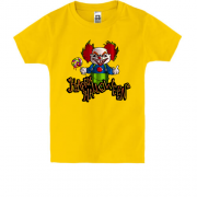 Дитяча футболка з клоуном і льодяником