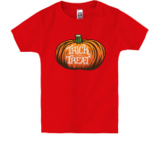 Детская футболка с тыквой Trick or Treat