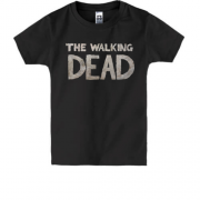 Детская футболка с надписью The Walking Dead