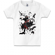Дитяча футболка Учіха Ітачі з воронами