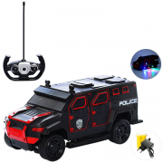 Іграшкова броньована поліцейська машина на радіокеруванні
