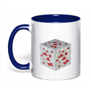 Чашка с кубом MINECRAFT REDSTONE ORE