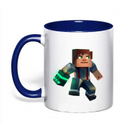 Чашка с героем Minecraft