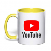 Чашка "Youtube" с логотипом