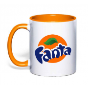 Чашка з логотипом "Fanta"