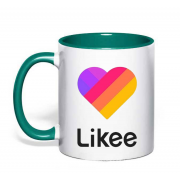 Чашка с логотипом "Likee"