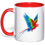 Чашка с попугаем "Ара"