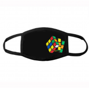 Многоразовая защитная маска для лица "Кубик- Рубик"