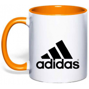 Чашка з логотипом "Адідас"