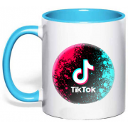 Чашка  "TikTok" в красках