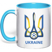 Чашка "Герб Украины с футбольным мячом"