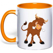 Чашка на рік бика "Сердитий бик"