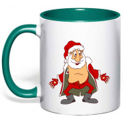 Чашка новорічна "Веселий дід мороз"