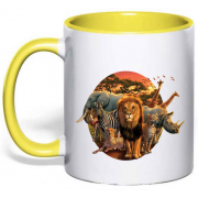 Чашка "Животные Африки"