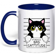 Чашка "Небезпечний кіт"