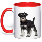 Чашка з принтом собаки 