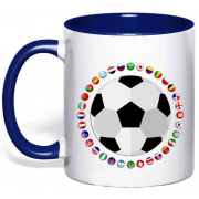 Чашка з принтом на подарунок футболісту