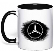 Чашка с логотипом "Mercedes-Benz" арт
