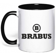 Чашка с надписью Brabus