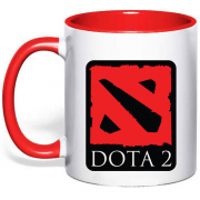 Чашка лого DOTA 2