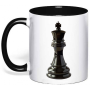 Чашка с шахматной фигурой "Король"
