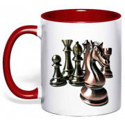 Чашка шахові фігури