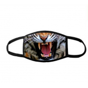 Захисна маска для обличчя з принтом "Оскал тигра"