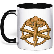 Чашка з емблемою "Ракетні війська та артилерія України"