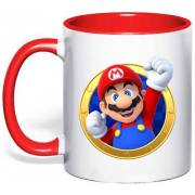 Чашка с принтом "Марио"