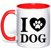 Чашка "Я люблю собак"