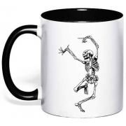 Чашка "Танец скелета"