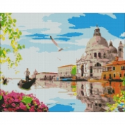 Алмазна мозаїка "Яскрава Венеція"
