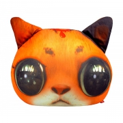 Антистресова іграшка м'яконабивна "Кіт рудий"