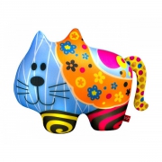 Антистрессовая игрушка мягконабивная  "Кот цветочный"