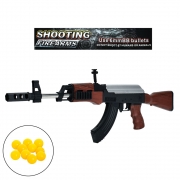 Автомат игрушечный АК с пластиковыми пулями