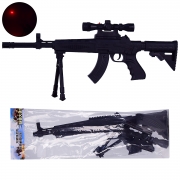 Автомат на двуноге с лазерным прицелом