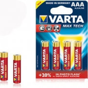 Батарейка мини пальчиковая АА VARTA Max-Tech LR6-U4