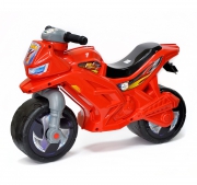 Беговел-мотоцикл 2-х колесный, красный
