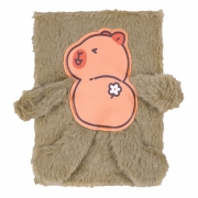 Блокнот плюшевий CAPYBARA А5 80 аркушів
