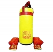 Большая боксерская груша с перчатками "Full Contact"