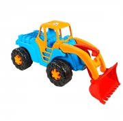 Большой игрушечный трактор с ковшом