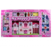 Большой пластиковый домик "My Happy Family"