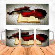 Чашка музичний інструмент "Скрипка"