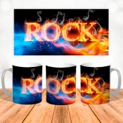 Чашка з 3Д картинкою "ROCK"