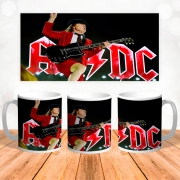 Чашка с 3Д принтом AC/DC