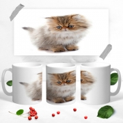 Чашка з 3Д принтом Персидське кошеня